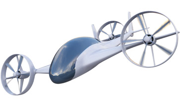 Transporte inteligente: autos voladores y drones para humanos